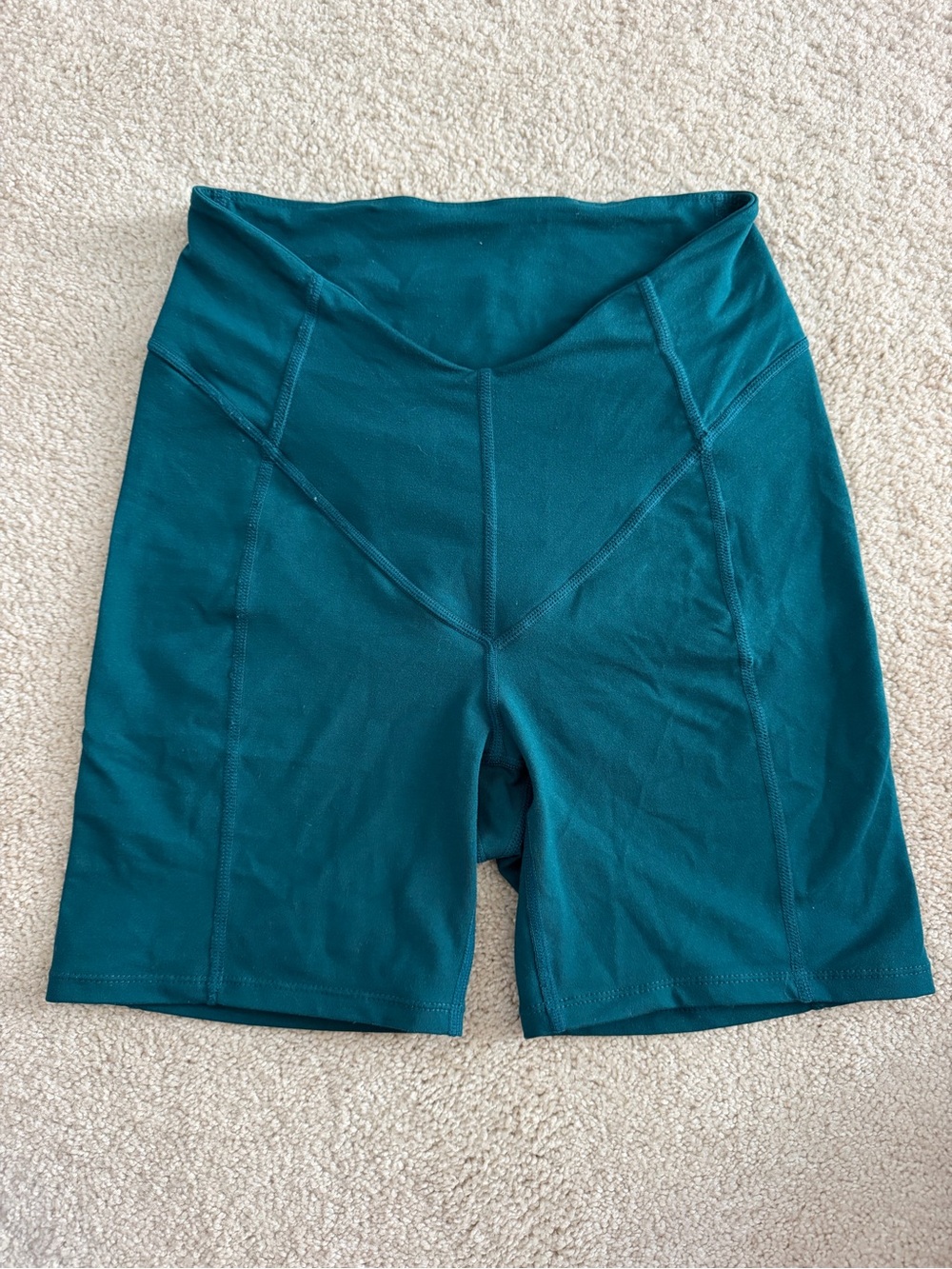 Free People Movement Criss Cross High-Waisted Biker Shorts